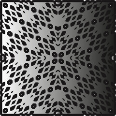 Metal pattern. Abstract metallic background. Wallpaper with repeat pattern.