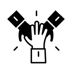 Together hands icon