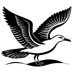 Seagull Silhouette