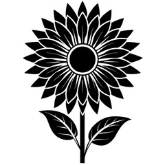 Sunflower Silhouette