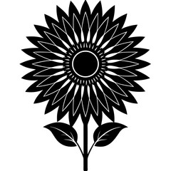 Sunflower Silhouette