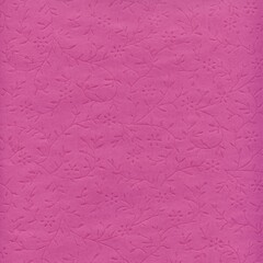 Floral ornament with swirl pattern, seamless paper  fabric