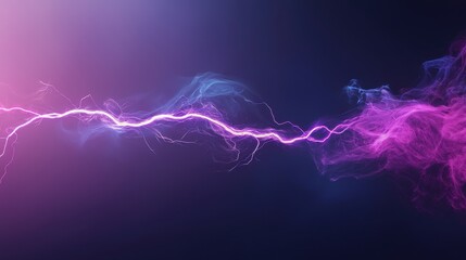 Particle Energy Field and Plasma Electric arcs and plasma discharges, creating a dramatic and powerful visual