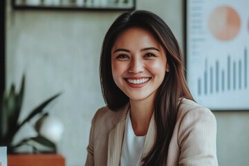 Engaging Businesswoman Presenting Data Analytics to a Diverse Team in a Collaborative Environment