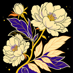 elegant-vector-line-art-of-golden-peonies-in-a-jap.svg