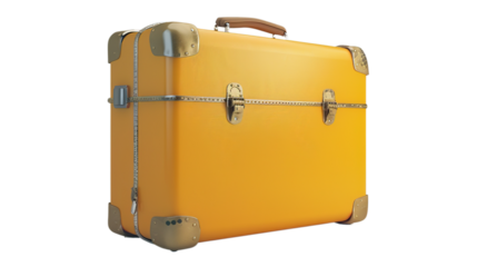 Suitcase on PNG Transparent Background. Travel, Bag, Case, Baggage, Object, Isolated, Tour, Tourism, Trip, Holiday, Voyage, Leisure, Vacation