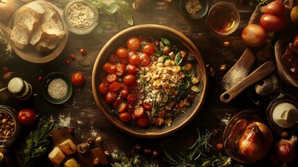 Fresh Ingredients for Healthy Meal