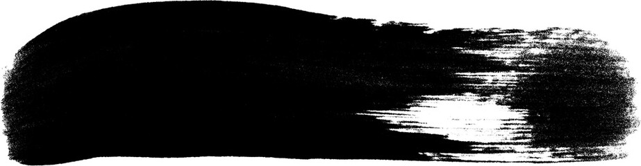 brush stroke isolated on white background