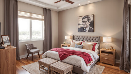 interior of a bedroom