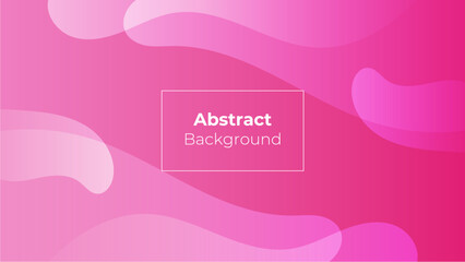 Modern abstract pink background with wave shapes