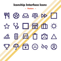 Iconship Interface Icons Collection