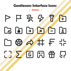 Gentlecons Interface Icons Collection batch 11