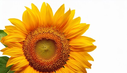 sunflower isolated on transparent background