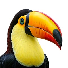 Fototapeta premium Toucan isolated on white background.