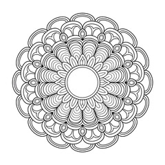 vector illustration of a decorative ornament