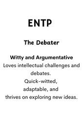 MBTI, ENTP