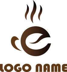 Obraz premium coffee logo , tea logo vector design