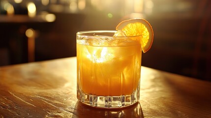 Golden Hour Cocktail: A Refreshing Orange Delight