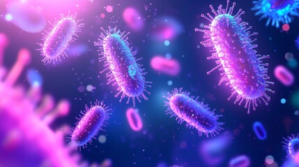 Abstract Biotechnology Vector Background Medicine