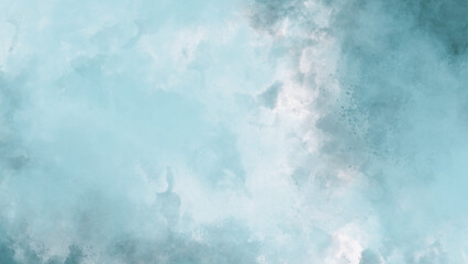 A faint turquoise abstract surface with a gentle, misty design.