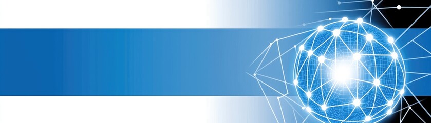 Obraz premium Global Network Connections (7)