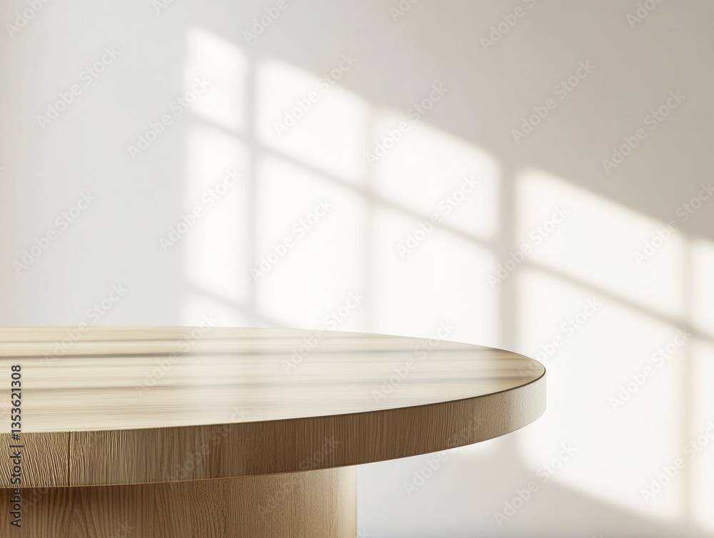 Aufkleber minimalist oak workspace solution scandinavian-inspired rounded design for modern productivity, ergo