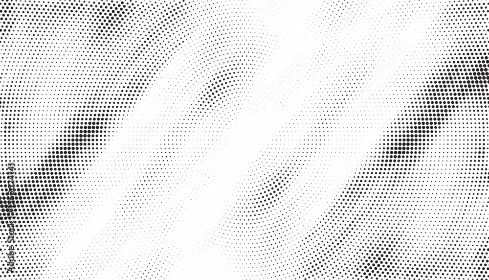 Leinwandbilder halftone background vector, abstract backdrop design with two tone pattern and copy space for edit y