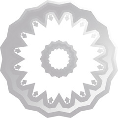 Glossy Glass Morphism Icon – Clean Minimalist Symbol with Smooth Gradient Effect