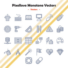Pixellove Monotone Vectors