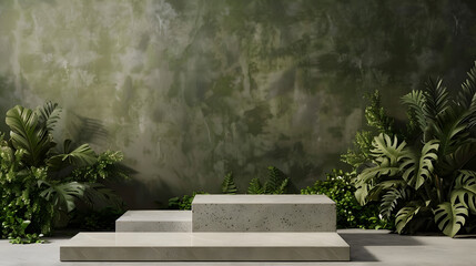 stone steps in the garden