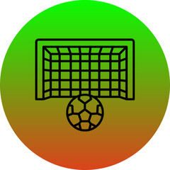 Football goal Icon