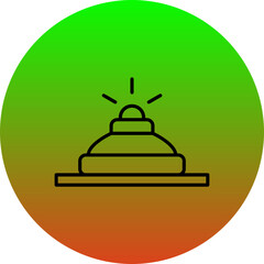 Fototapeta premium Mine Icon