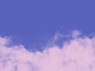 Soft cloudy gradient pastel, abstract sky background with sweet color.