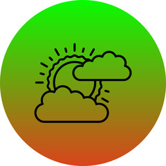 Cloudy day Icon
