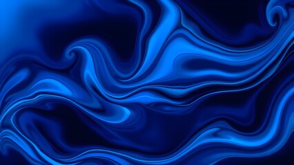 Obraz premium Abstract Blue Swirls, perfect for background and artistic inspiration 