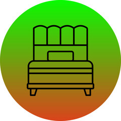 Single bed Icon