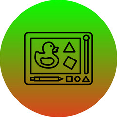 Magnetic board Icon