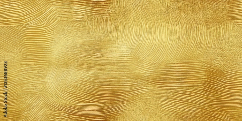 Poster textured golden abstraction with flowing patterns in warm hues and shimmering highlights, creating a