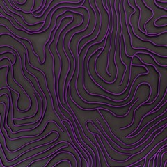 Fototapeta premium Abstract patterns of flowing lines in dark tones create a unique artistic representation of movement and texture