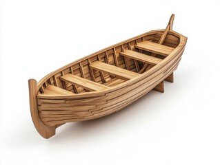 Wooden Boat Model Design