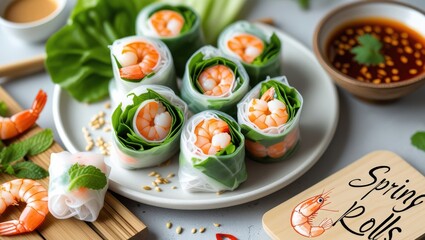 Fresh Shrimp Spring Rolls: A Light and Vibrant Vietnamese Delight