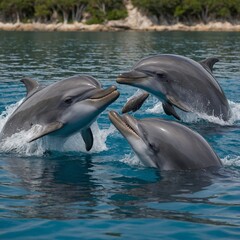 How do dolphins communicate with each other?