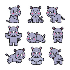 Rhinoceros Cartoon