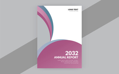 Naklejka premium Modern Corporate Flyer Design Template