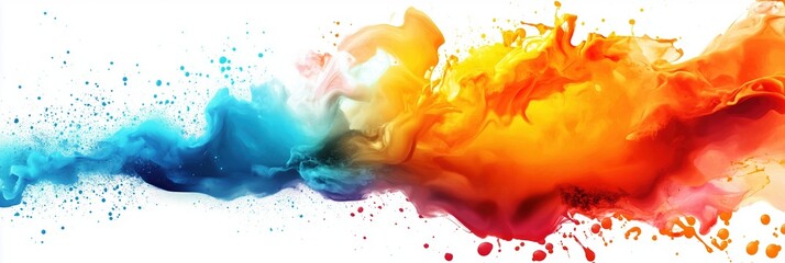 Creative tech expo banner showcasing vibrant colors and energetic design elements