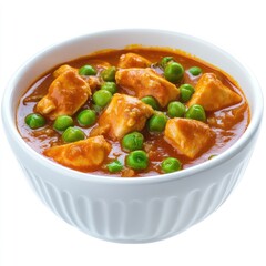 A delicious meal offering beef and chicken, featuring a hot vegetable stew and soup, with a side of rice