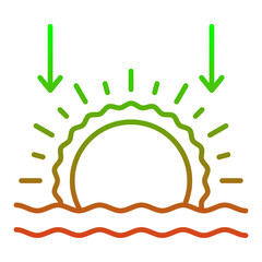 Sunset Icon