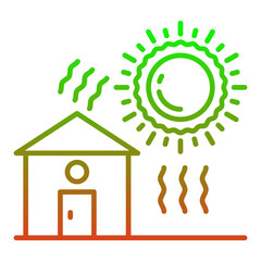 Heat wave Icon