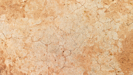 The ground has cracks in the top view for the background