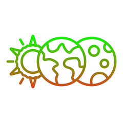 Lunar eclipse Icon